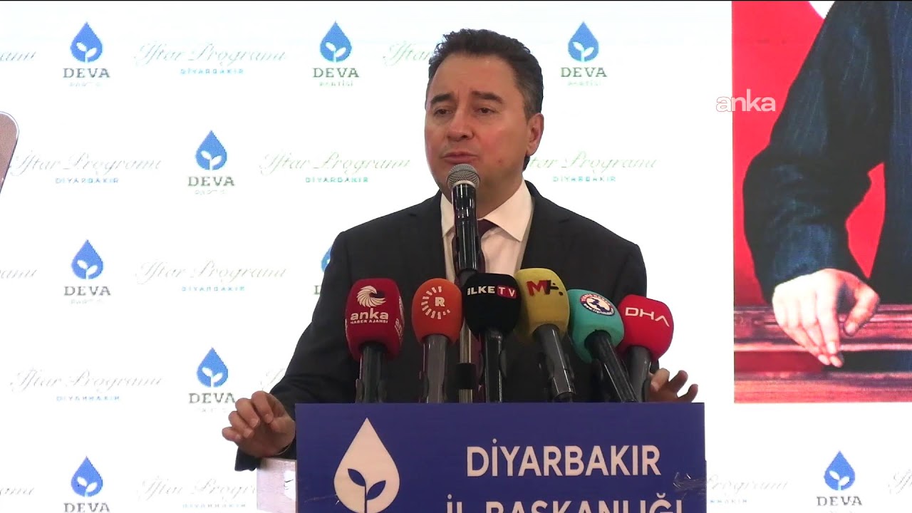 DEVA Partisi Genel Başkanı Ali Babacan, Diyarbakır'da düzenlenen iftar programında konuşuyor #Canlı