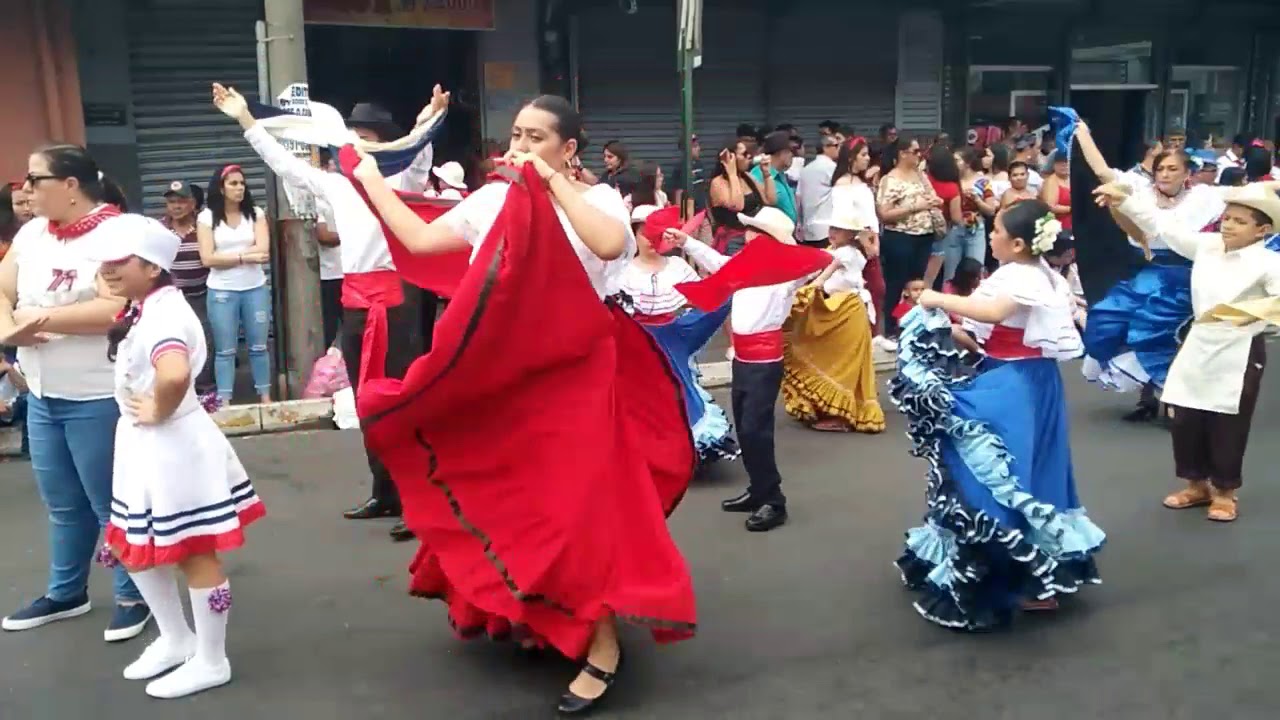 Desfile del Día de La Independencia 15 de Setiembre Tres Ríos 2019 4K