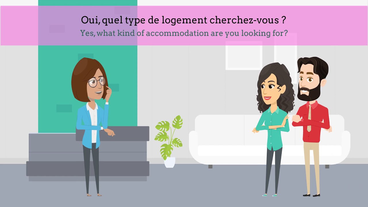 Louer un appartement - Level 2 - French conversation