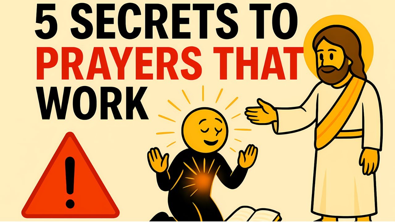 5 Secrets to Powerful Prayer That Gets Results(HOLY SPIRIT INSPIRED!)