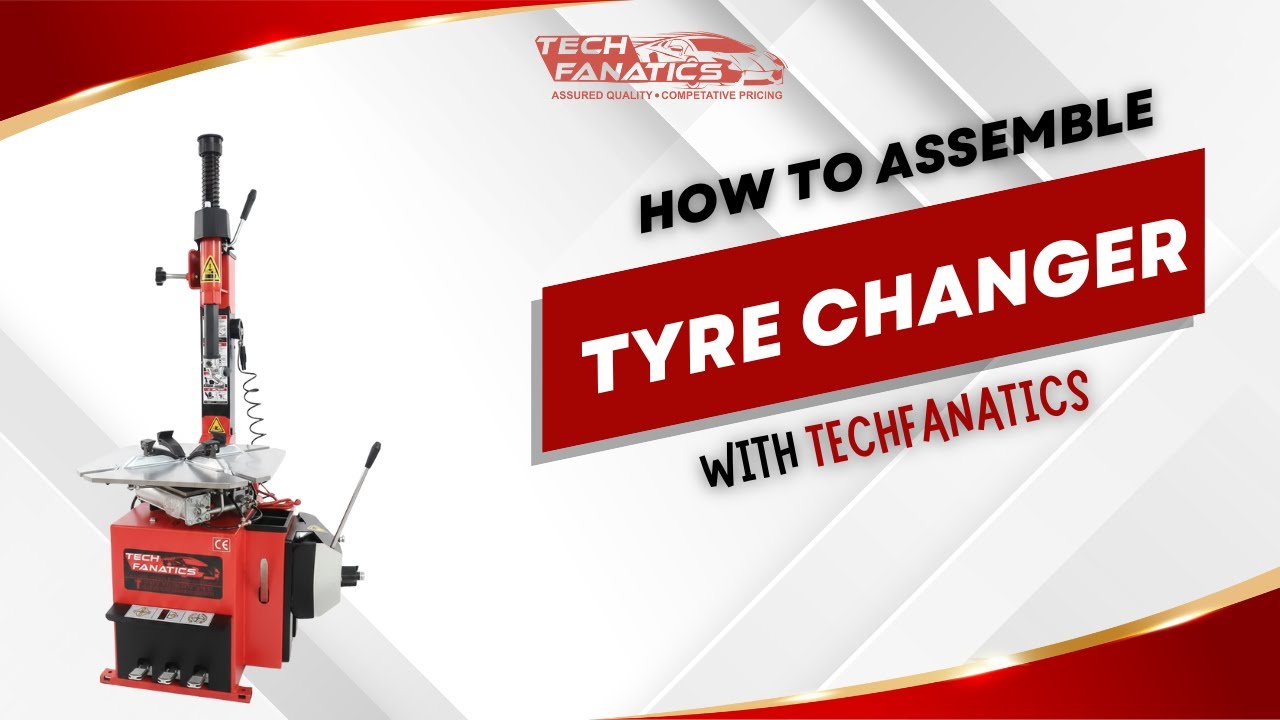 Automotive Tyre Changer Assembly | From Parts to Fully Working Machine
