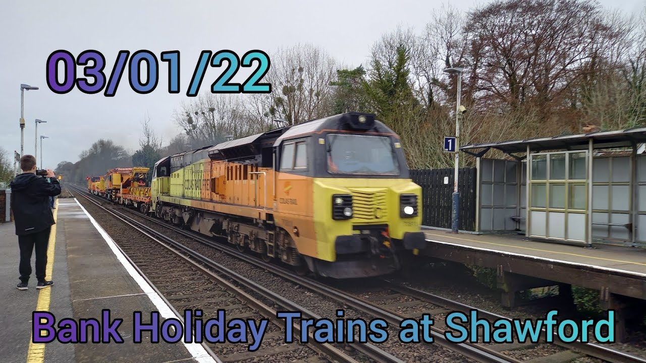 Bank Holiday Trains at: Shawford 03/01/22