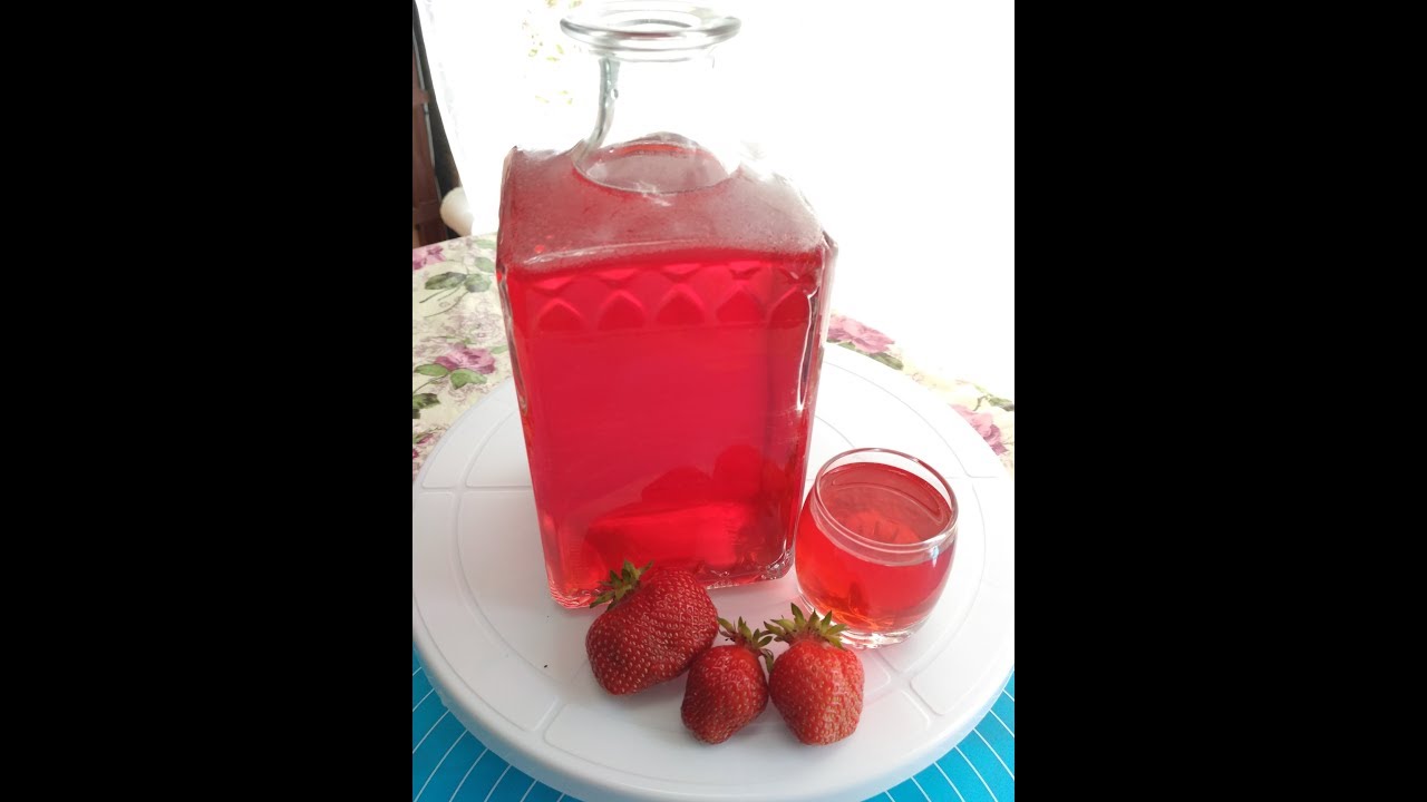 КЛУБНИЧНЫЙ ЛИКЕР!ОЧЕНЬ ВКУСНО)