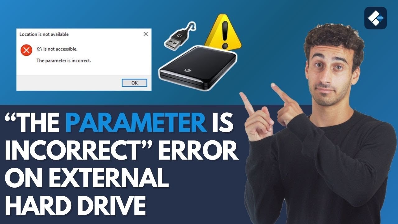 How to Fix “The Parameter is Incorrect” Error on External Hard Drive