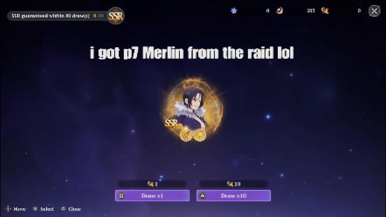 Solo raid with P6 Merlin sds