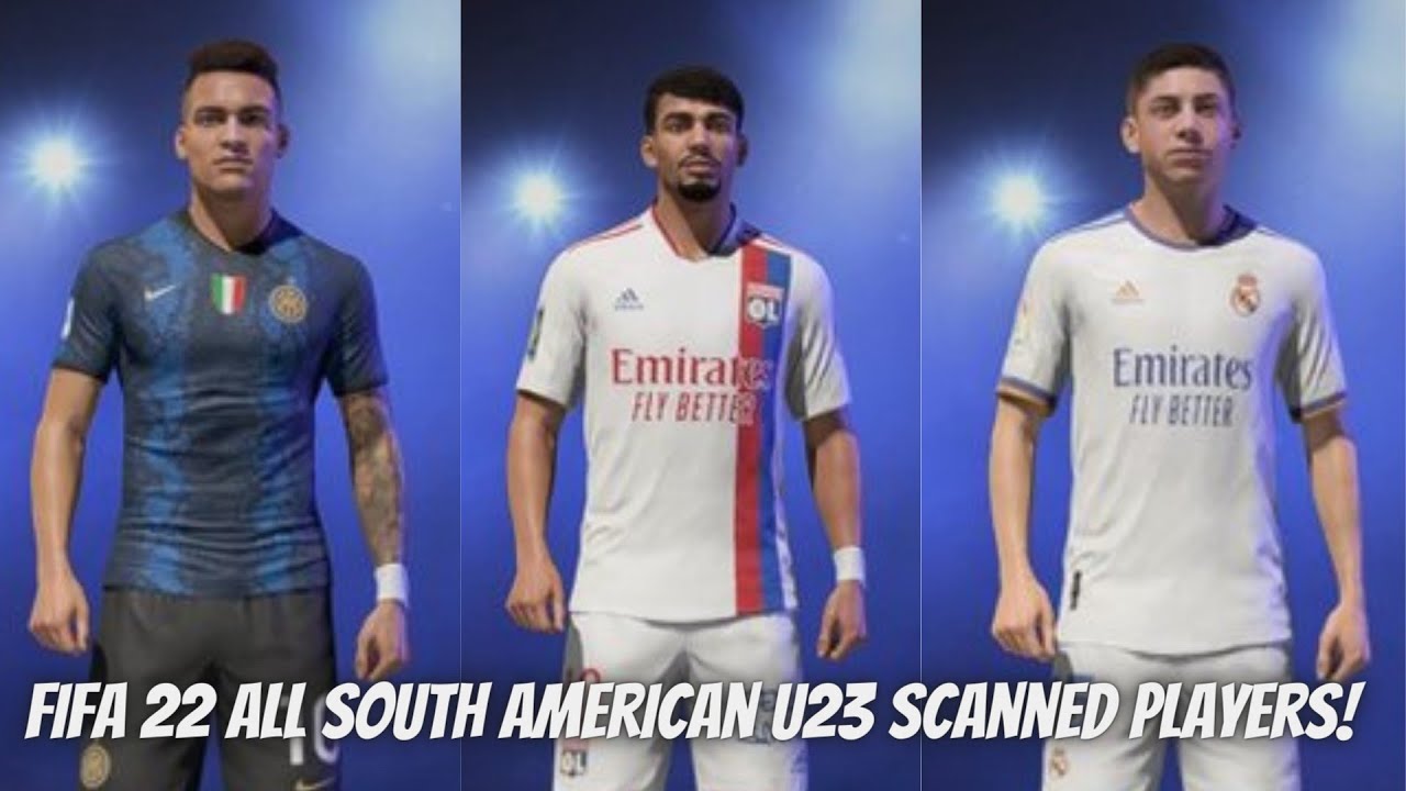 FIFA 22 | All South American u23 players with real face!
