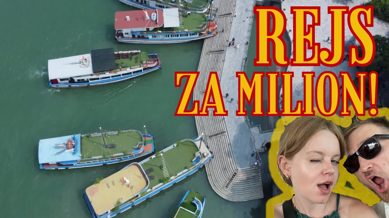 Na ten rejs wydaliśmy MILION! Zatoka Ha Long w Wietnamie 🇻🇳