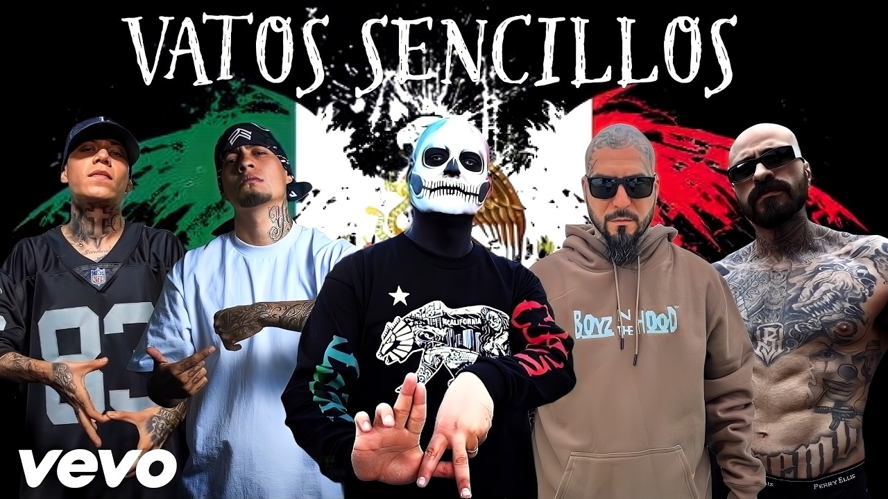 🔥Santa Fe Klan x Cartel de Santa x C-Kan x Dharius - Vatos Sencillos Remix
