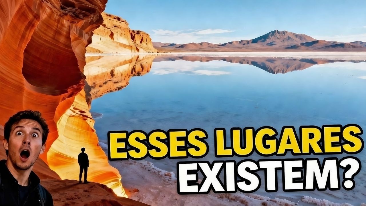 Os 20 LUGARES MAIS BONITOS DO MUNDO Que Você Não Pode Perder?