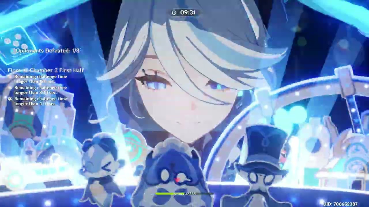 Genshin. Abyss 6.3 F2P. Skirk, Neuvillette (LC)