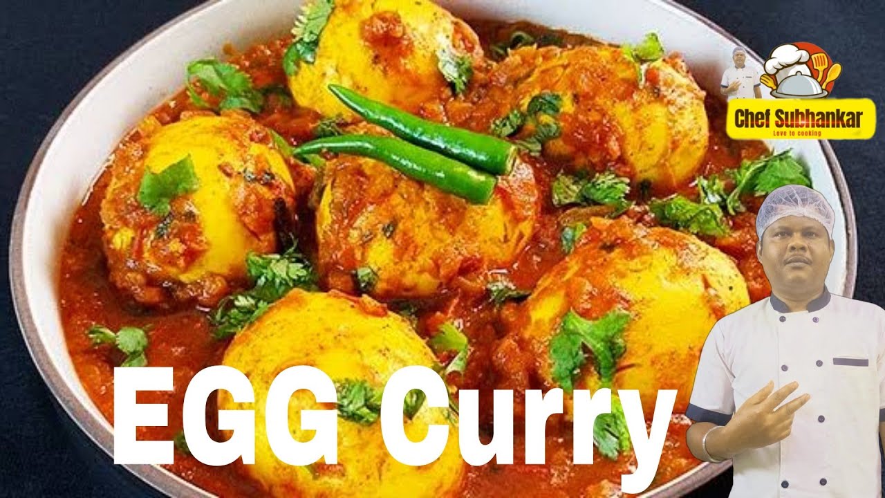 ঝল ঝল ডিমের কষা রেসিপি | EGG Curry Recipe in Bangla | anda curry recipe | Egg curry | chef subhankar