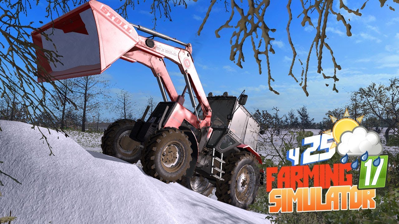 Farming Simulator 17 - Фермер строит БАНЮ! Зима, снег и баня в фермер симулятор 17 Прохождение сезон