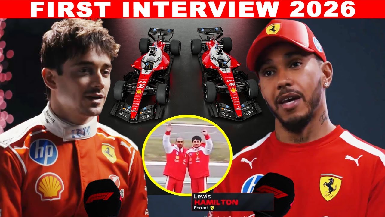 Hamilton & Leclerc's FIRST INTERVIEW for the 2026 F1 season | FULL OF EXCITEMENT !