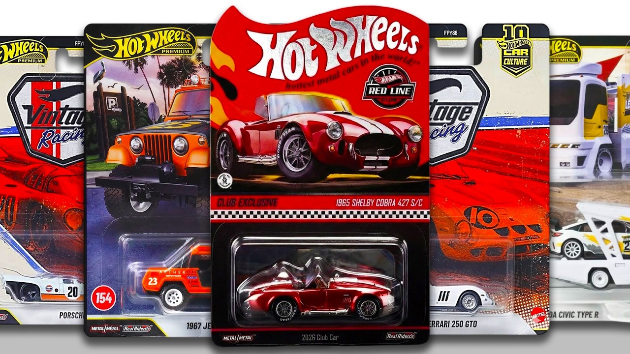 Витрина - Эксклюзивная модель Hot Wheels RLC Shelby Cobra 427, CarCulture, Boulevard, Legends Tea...