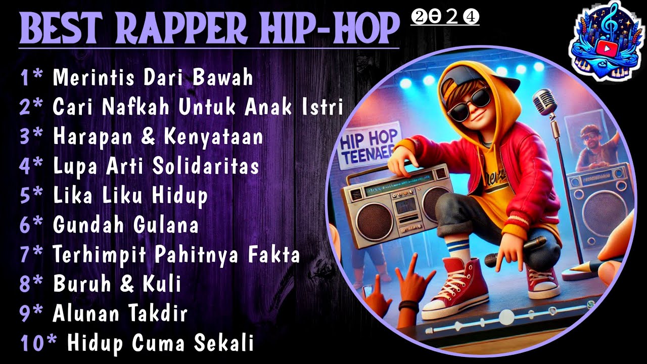 DIST TRACK RAPPER HIP HOP 2024 🔥 FULL ALBUM: LIKA LIKU HIDUP. #indonesia #music #rap  #hiphop