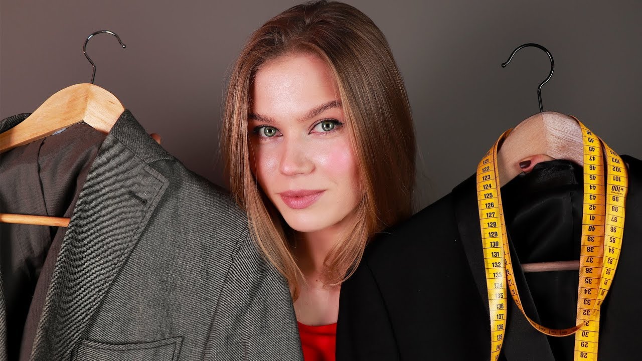 ASMR Relaxing Suit Fitting RP, Personal Attention
