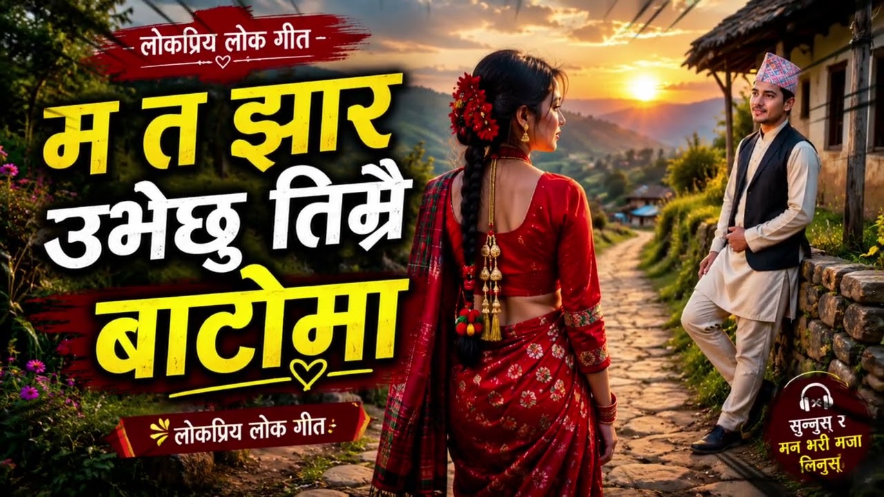Ma Ta Jhar Ubhechu Timrai Batoma ❤️ | New Nepali Folk Song 2026 | Heart Touching Love Song