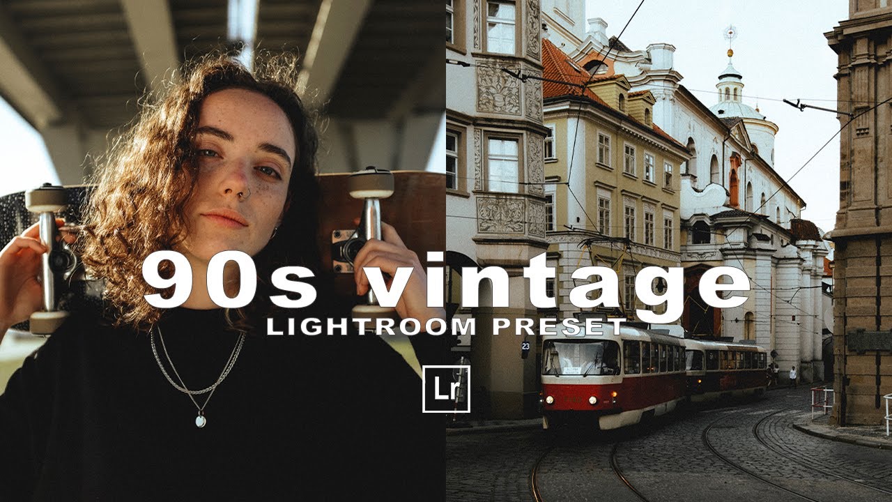 90s Vintage Retro Analog Film Camera | Free Lightroom Preset Tutorial for Mobile and Desktop CC