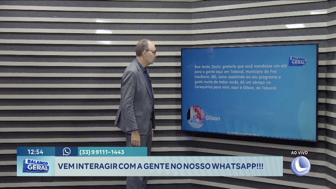 Mensagens do Whatsapp 3º Bloco - 13/03/2026.