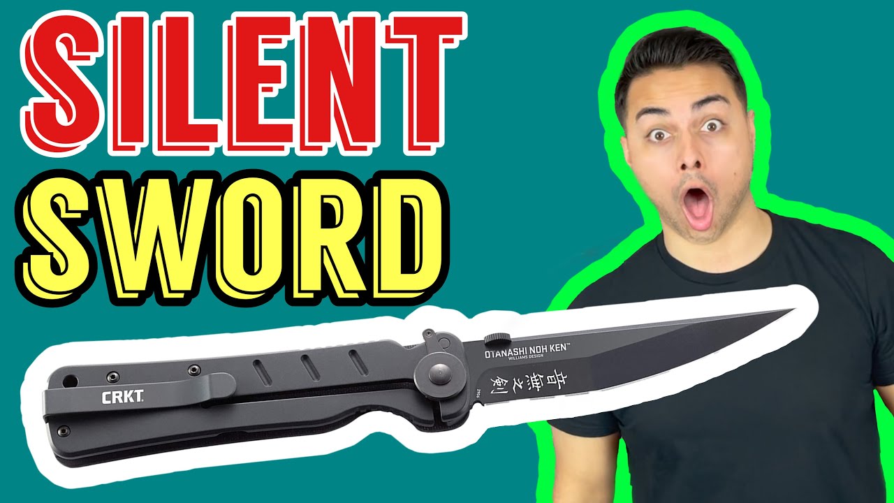 Folding SAMURAI Sword EDC?! CRKT Otanashi Noh Ken Gear Review | James Williams | System of Strategy