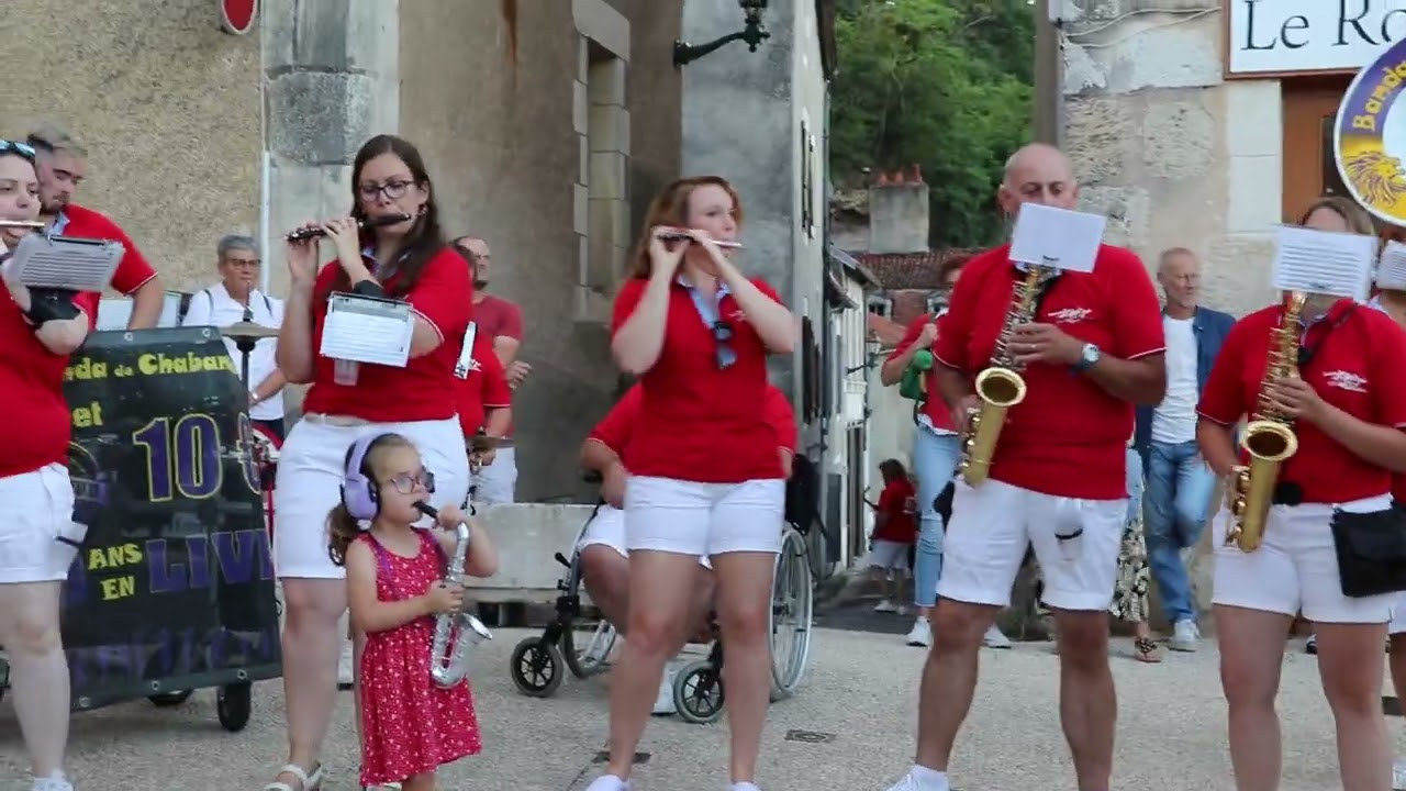 La Banda de Chabanais (16) - 7e Festival Bandas et Txaranga (2022) Montmorillon (86)