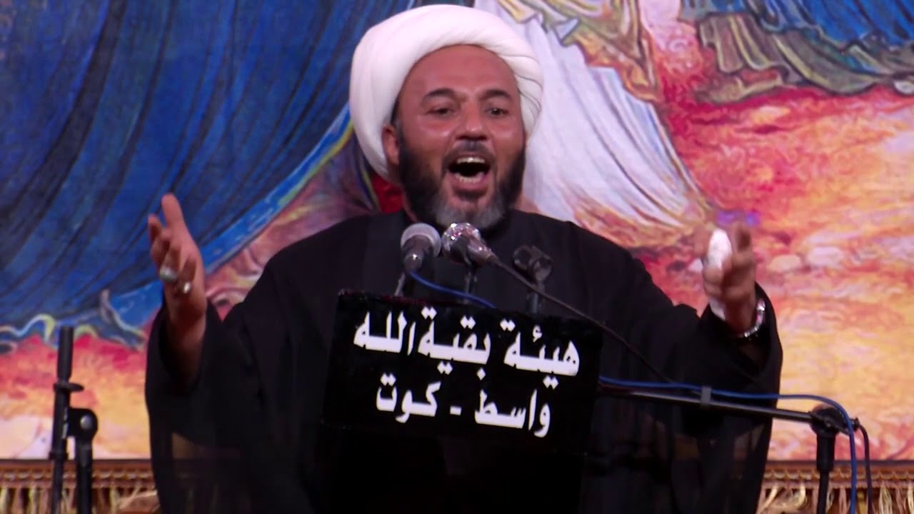 محاضره سماحة الشيخ عباس الحلفي استقبال شهر محرم الحرام