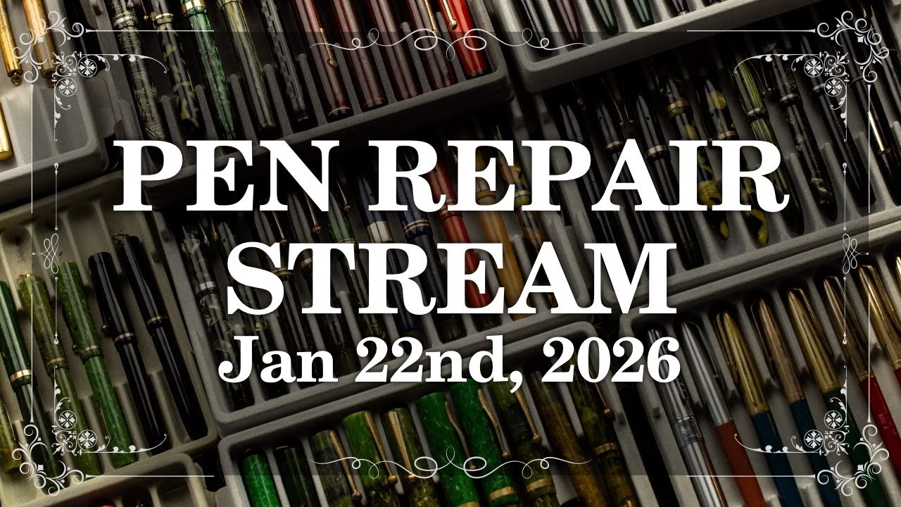 Vintage Pen Repair - January 22nd, 2026
