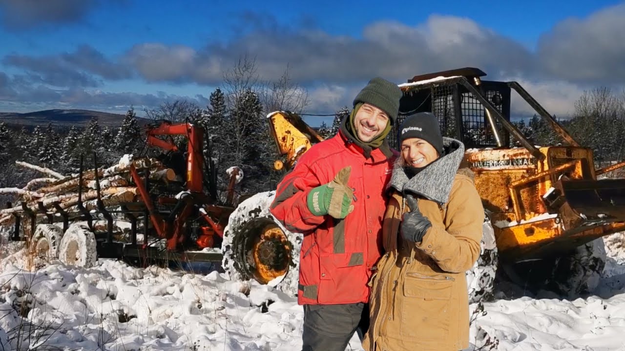 Faire son bois de chauffage en autosuffisance au Quebec