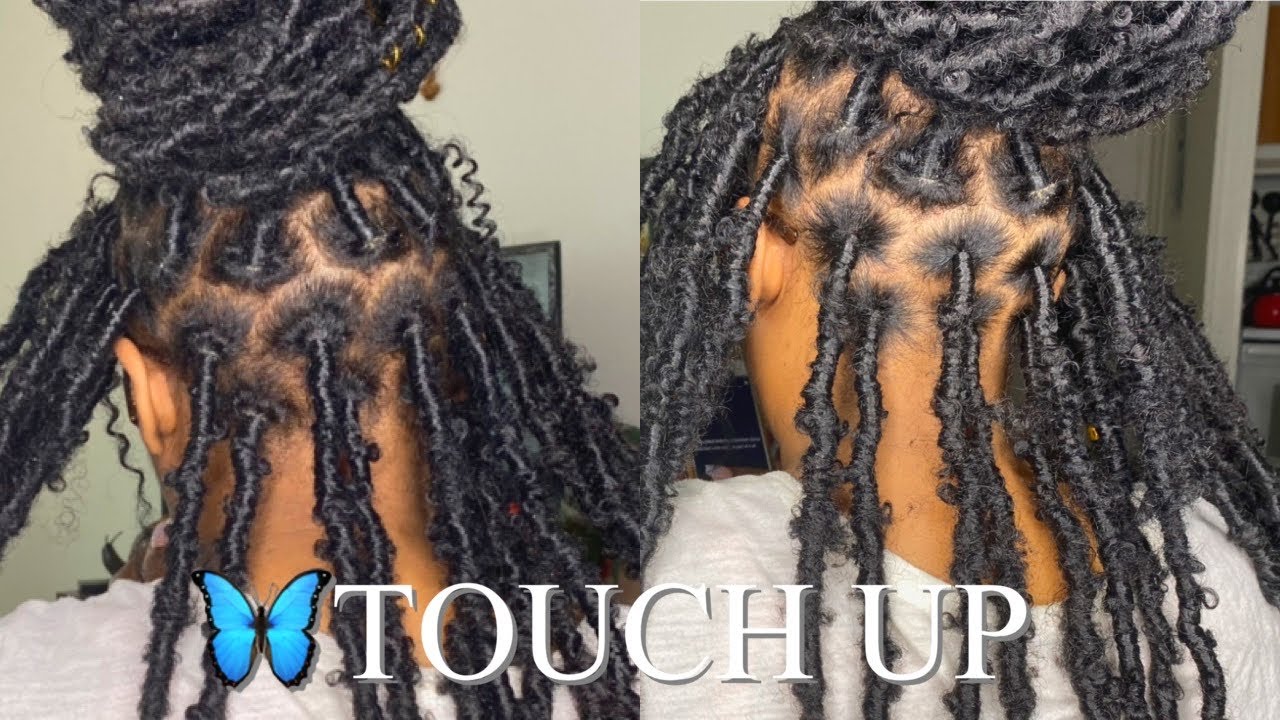 3 MONTHS TOUCH UP ON CLIENT(BUTTERFLY LOCS)
