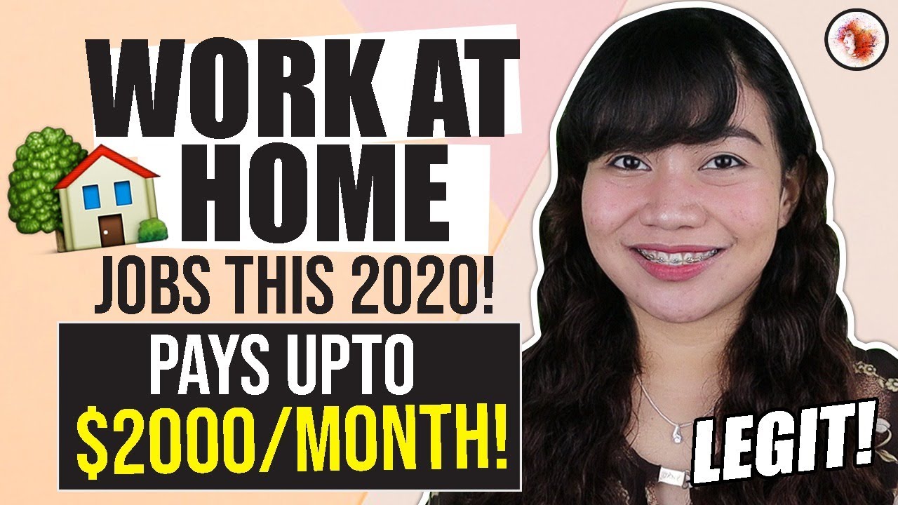 🔴LEGIT HOMEBASED JOBS 2020 - EARN UPTO $2000/MONTH | ALL PAYING AND TESTED! | The Jhazel Show