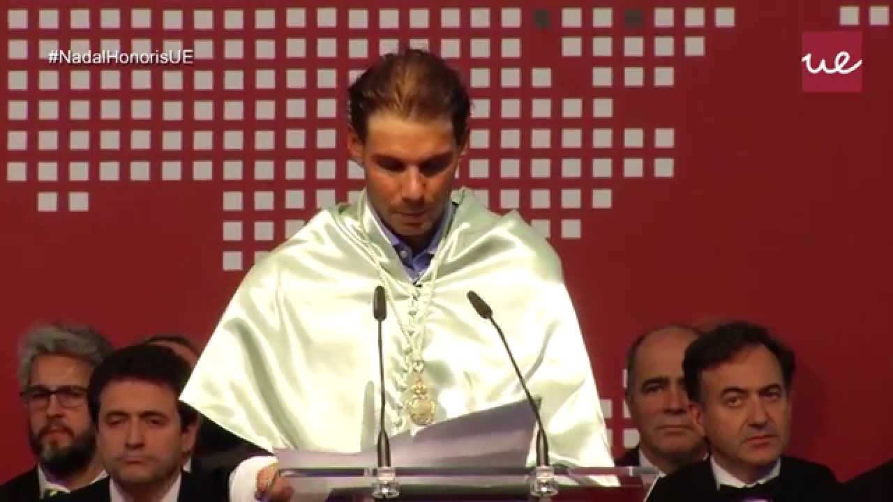 Acto de investidura Doctor Honoris Causa: Rafael Nadal