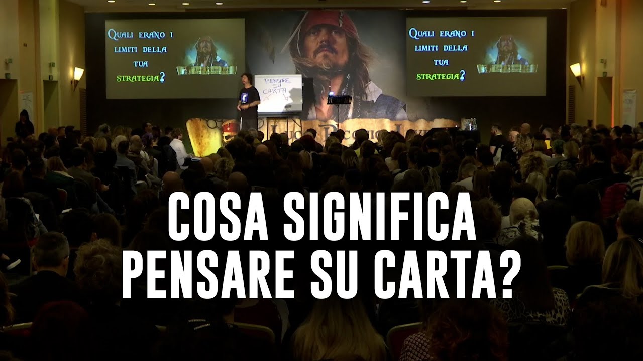Cosa significa pensare su carta?