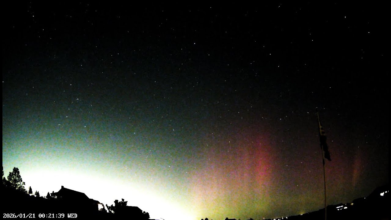 January 20 21, 2026   Aurora Borealis