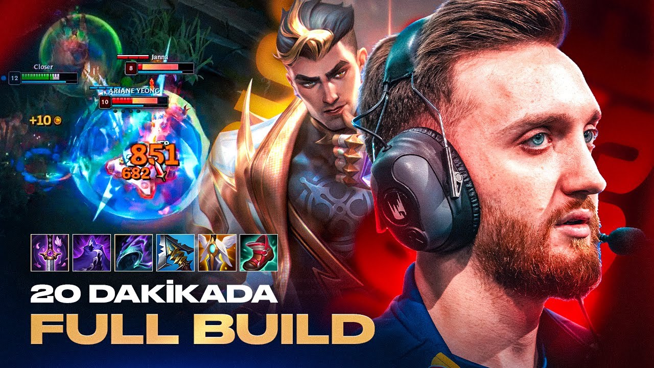 20 DAKİKADA FULL BUILD JAYCE OYNADIM!