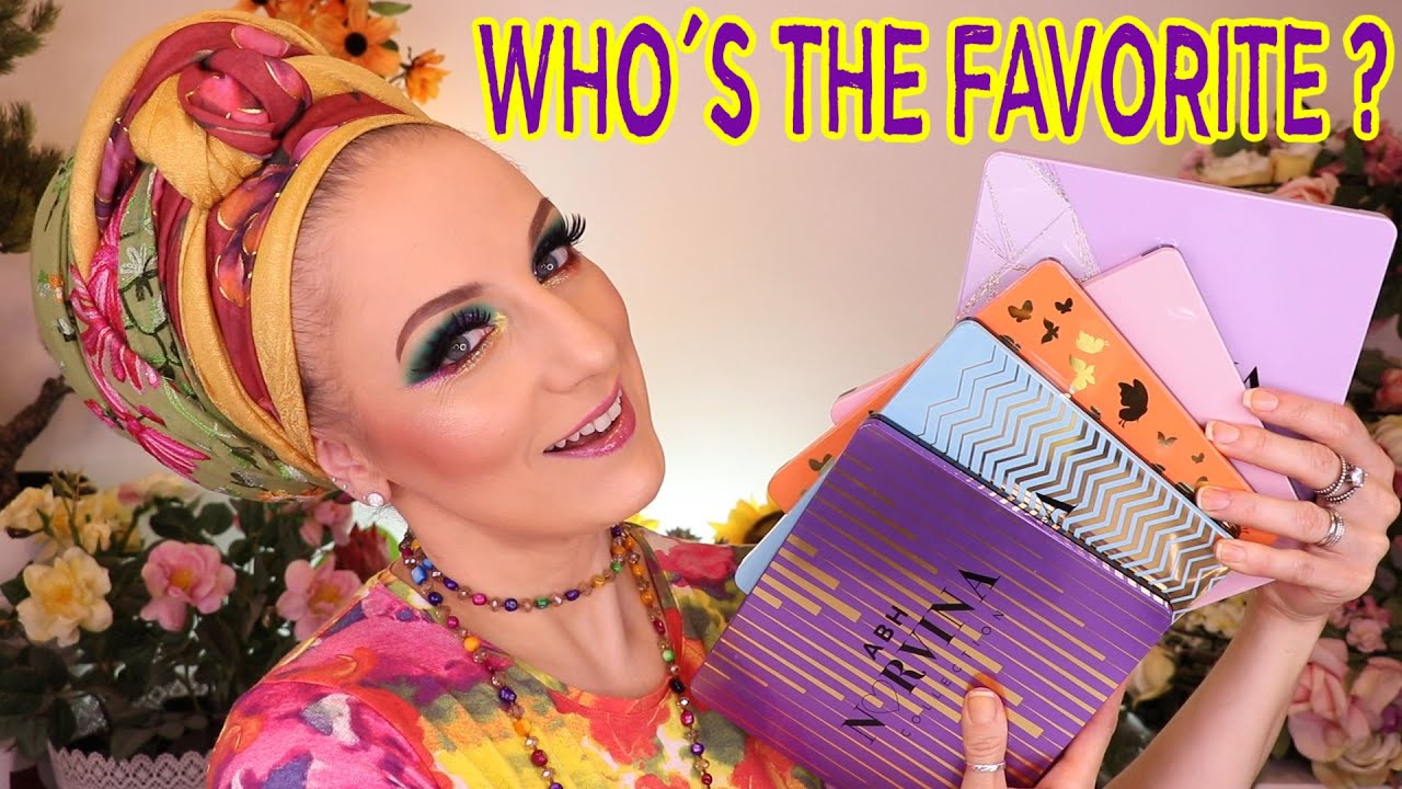 Let's rank all the Norvina Palettes! Which one is Leorah-in-a-Palette? | Anastasia Beverly Hills