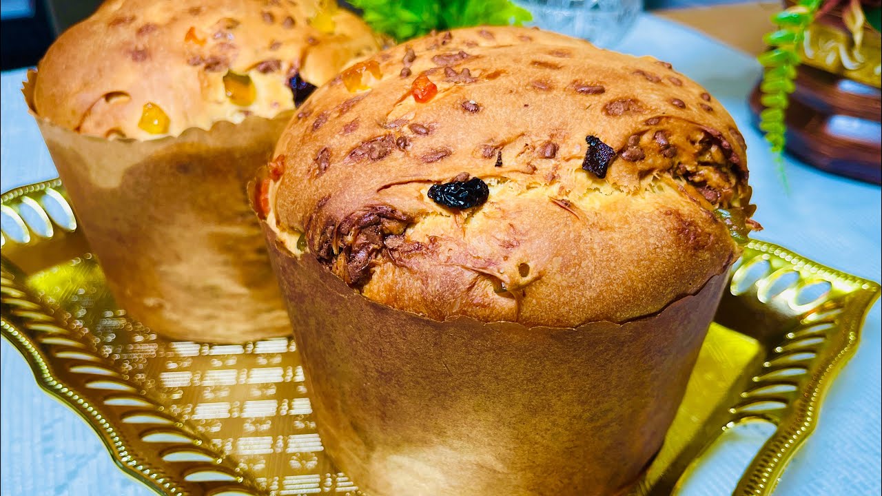 A receita mais fácil de PANETONE | Massa mega fofinha e gostosa| panetone caseiro