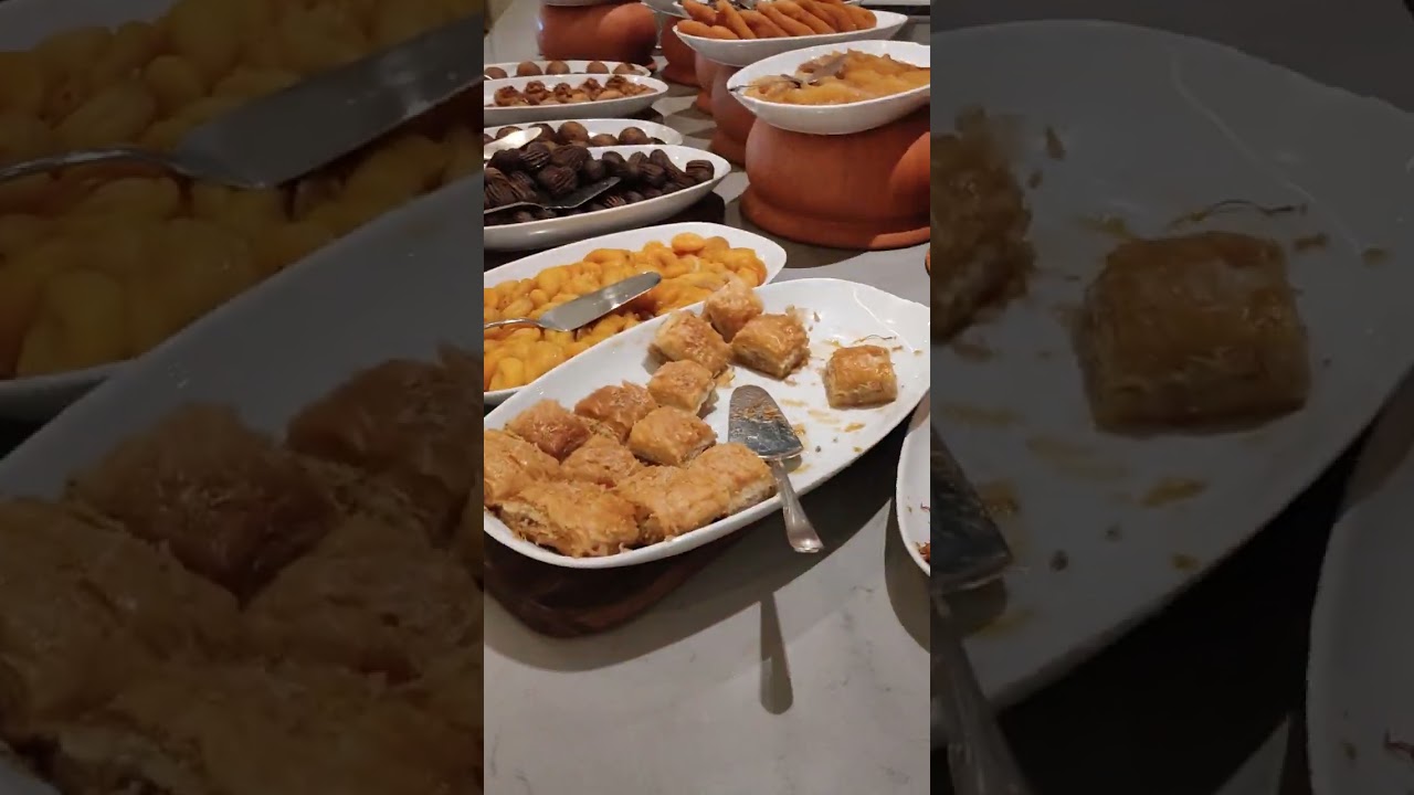 Lago hotel Antalya Side. 31th august 2025. Lunch food and more!