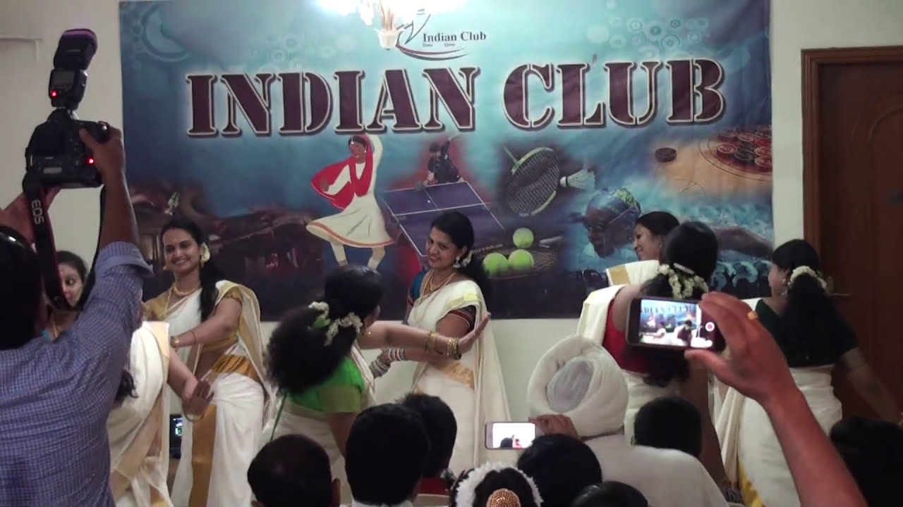 Onam dance 2016