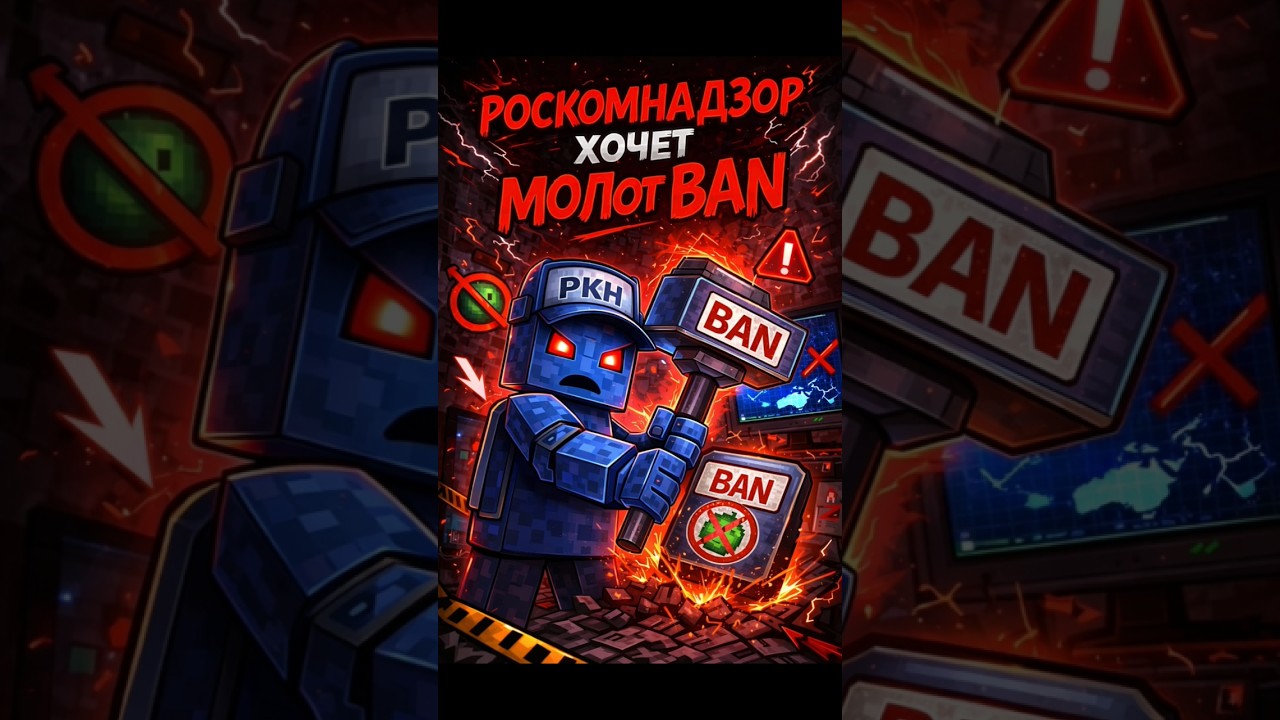 😱РКН хочет молоток BAN-а!