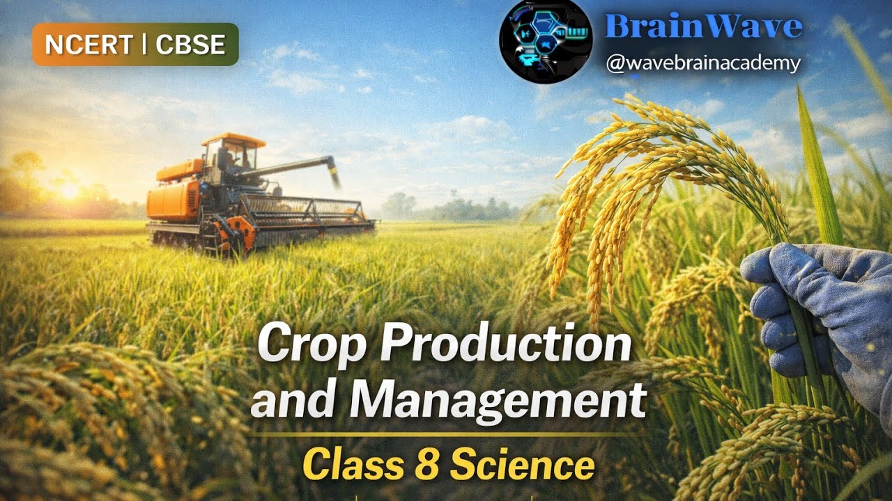 Crop Production and Management Class 8 Science Chapter 1 NCERT 🌾