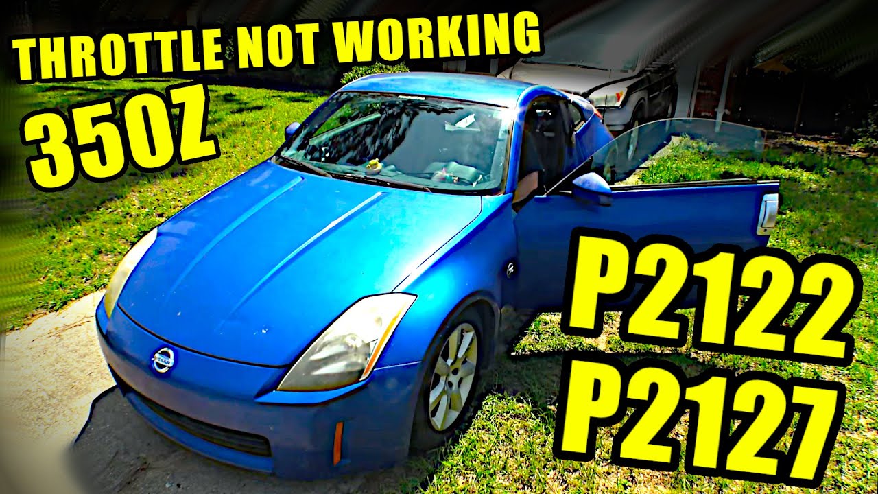 P2122 P2127 Code Fix - 350z Throttle Not Working
