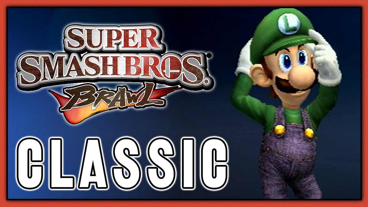 Super Smash Bros. Brawl — Классика | Луиджи
