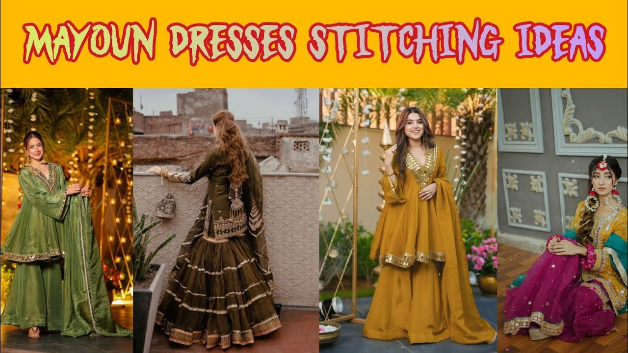 Mayoun Dresses Stitching Ideas | Beautiful Mayoun Stitching Designs| Beautiful Mayoun Dresses 