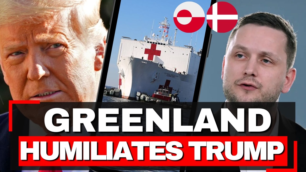 Trump HUMILIATED by Greenland's PM - Gets LECTURED on Diplomacy