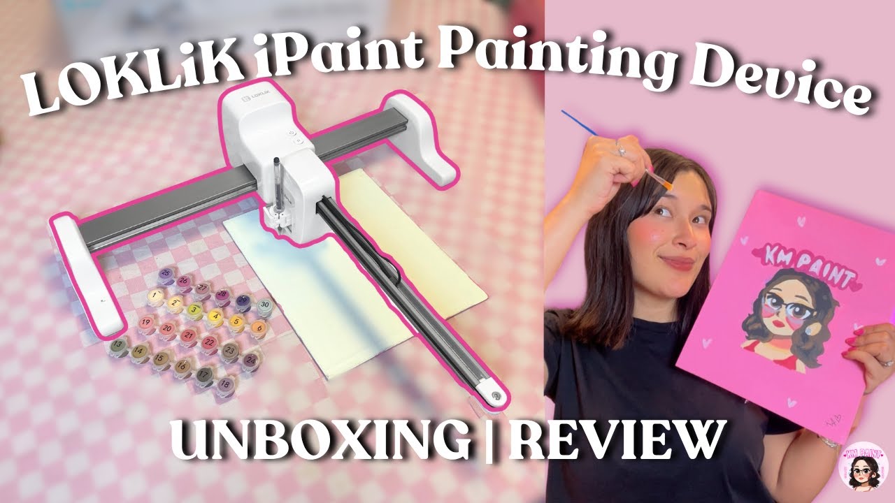 AI Powered Painting Machine?! | iPaint By Loklik Unboxing & Review &hearts;︎