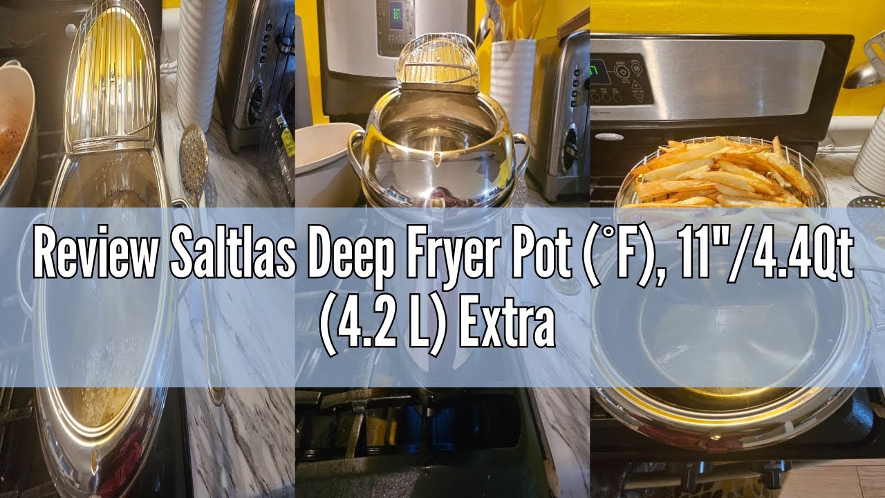 Review Saltlas Deep Fryer Pot (&deg;F), 11