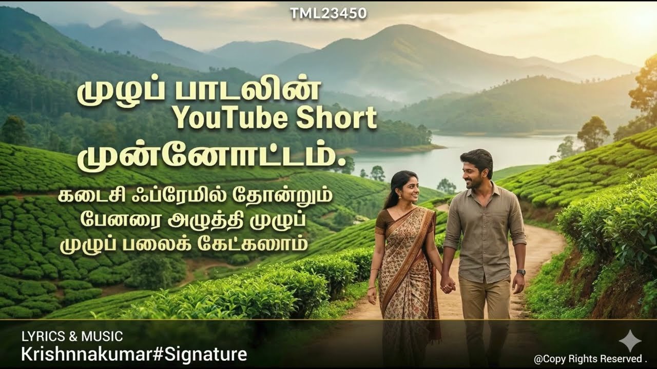 🎵 பாடல் தலைப்பு  மல்லிகைப்பூ மௌன ராகங்கள்மல்லிகைப்பூ சிரிப்பில் மௌன ராகங்கள்-TML6655440