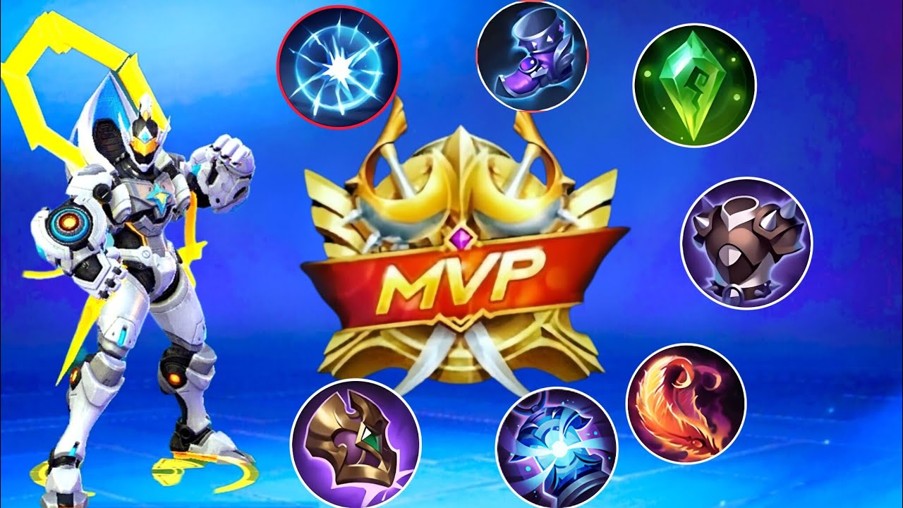 Gatotkaca exp lane gameplay {best damage build for gatotkaca }