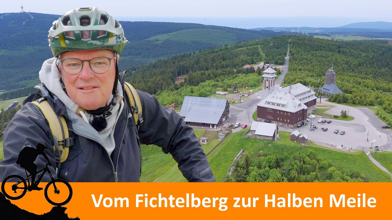 Radtour vom Fichtelberg zur Halben Meile und zu Anton Günther