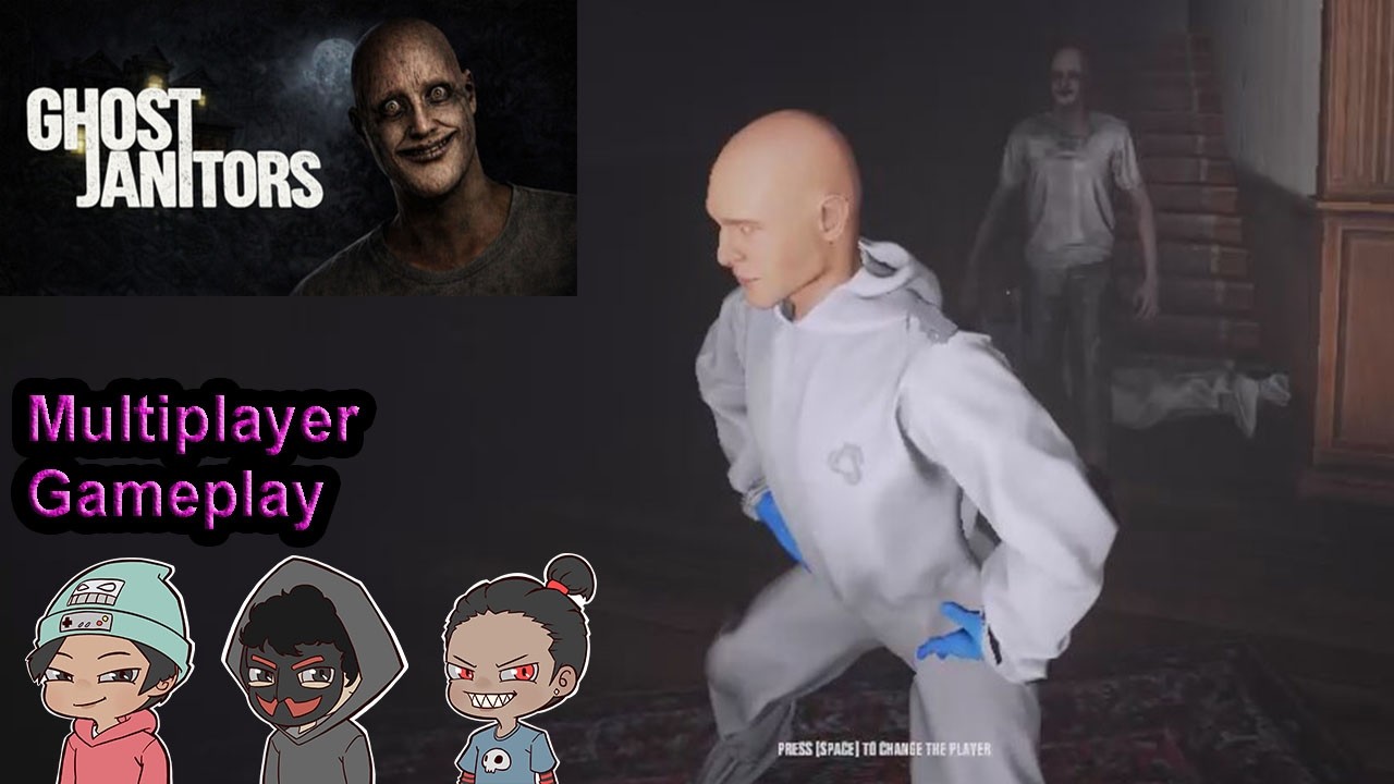Ghost Janitors | PC | Multiplayer Gameplay